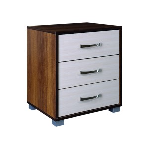 Berlin 3 Drawer Bedside